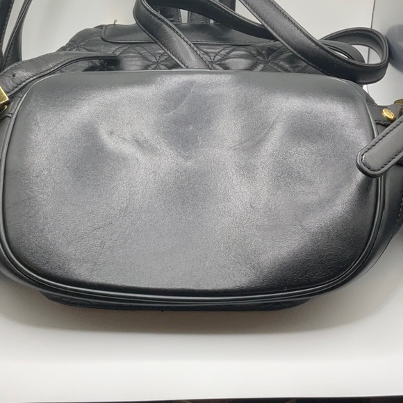 MCM Leather Quilted Black Mini Backpack w/ wallet. AUTHENTIC. - Picture 7 of 16